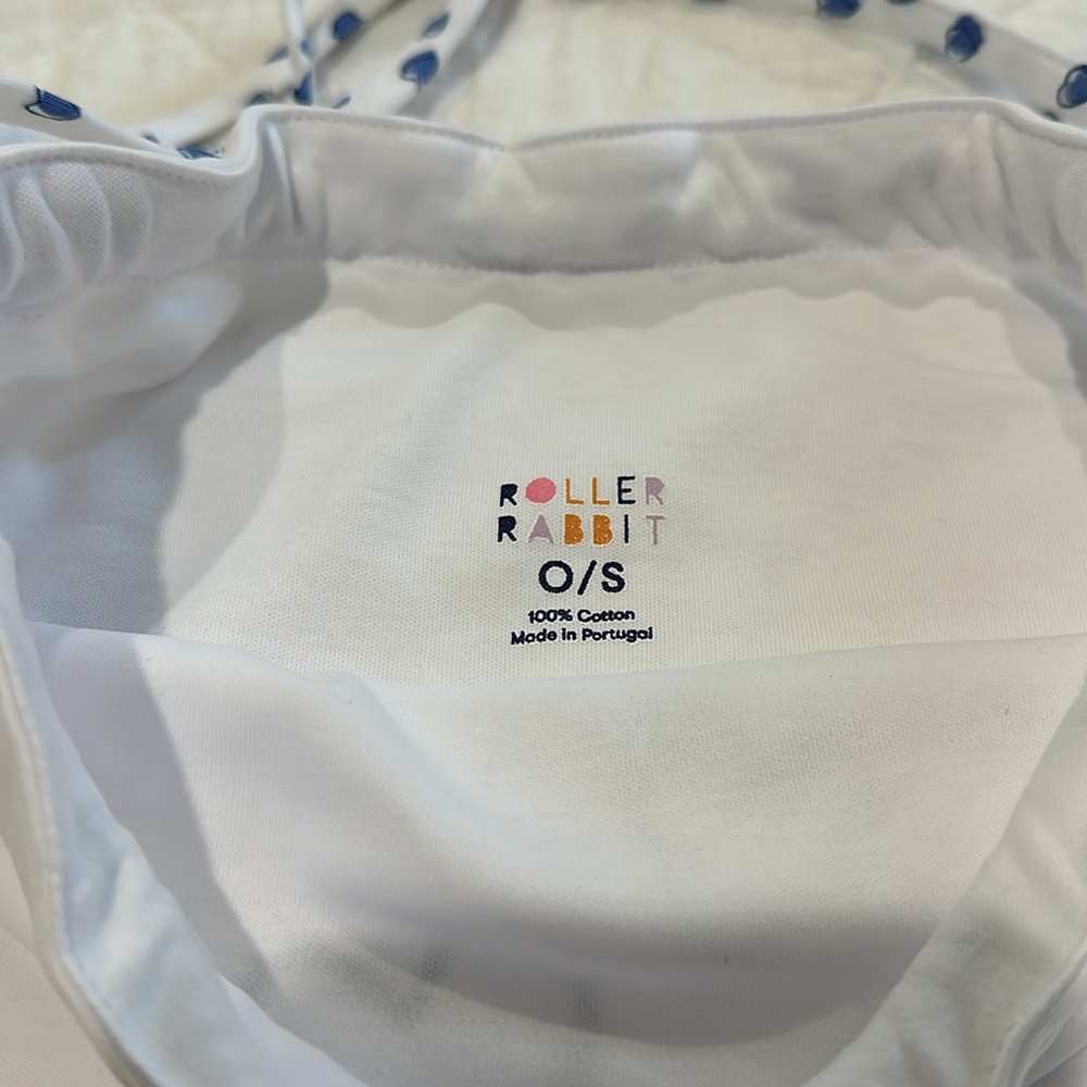 Roller Rabbit drawstring pouch - Picture 2 of 2